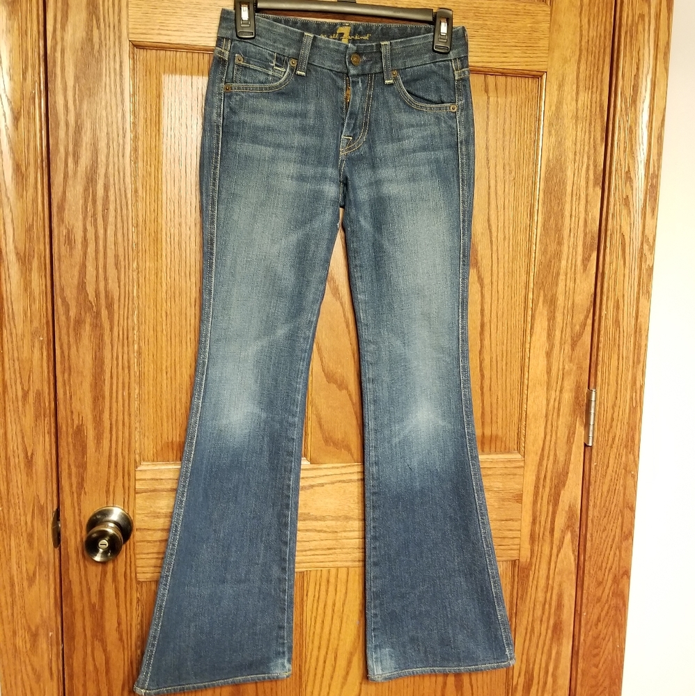 7 For All Mankind Slim Boot-Cut Jeans - Picture 3 of 9
